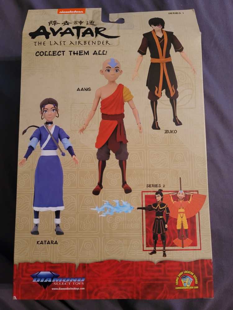 Aang - Diamond Select Toys (Avatar The Last Airbender) action figure collectible - Main Image 2