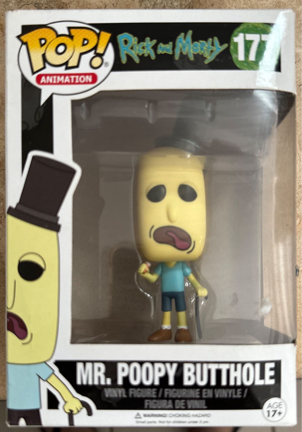 Funko Pop Animation Rick And Morty Mr. Poopy Butthole Action Figure  action figure collectible [Barcode 889698124423] - Main Image 2