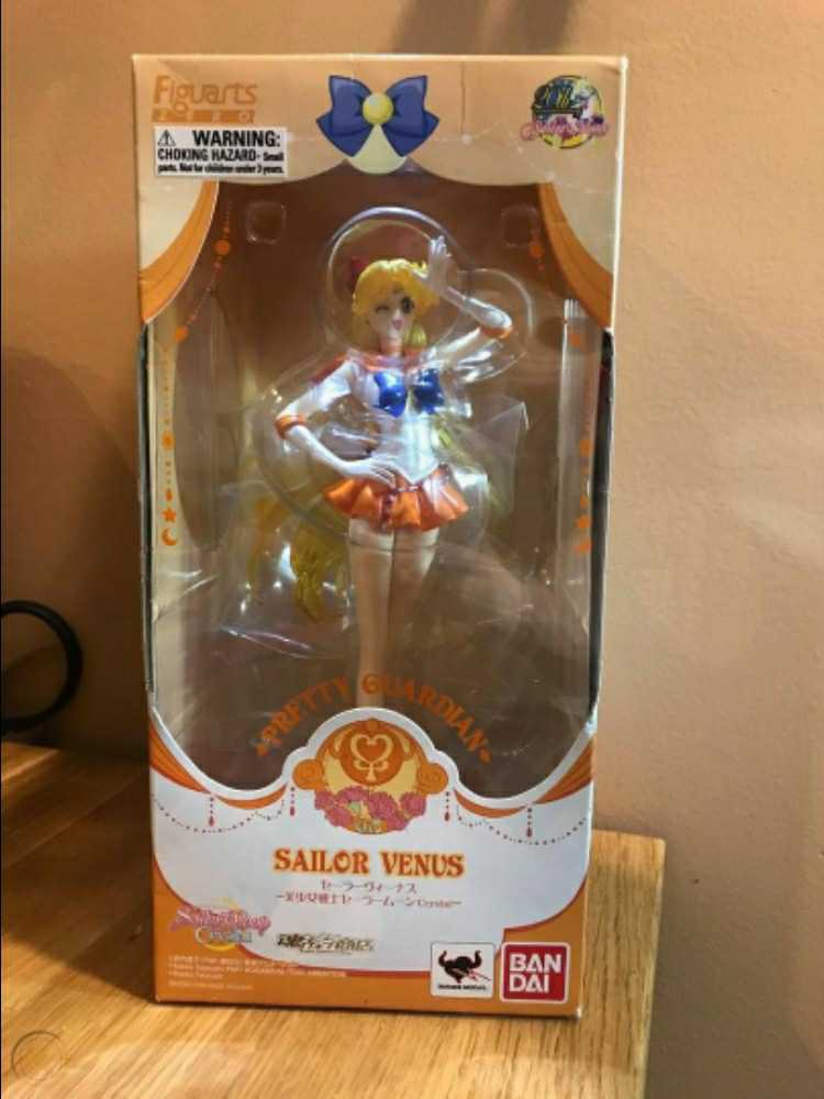 Bandai Tamashii Nations S.H.Figuarts Zero Sailor Venus Crystal Action Figure - Bandai Tamashii Nations - S.H. Figuarts (Sailor Moon) action figure collectible - Main Image 2
