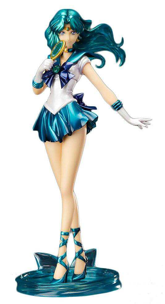 Bandai Tamashii Nations S.H.Figuarts Zero Sailor Neptune Crystal Action Figure - Bandai Tamashii Nations - S.H. Figuarts (Sailor Moon) action figure collectible - Main Image 1