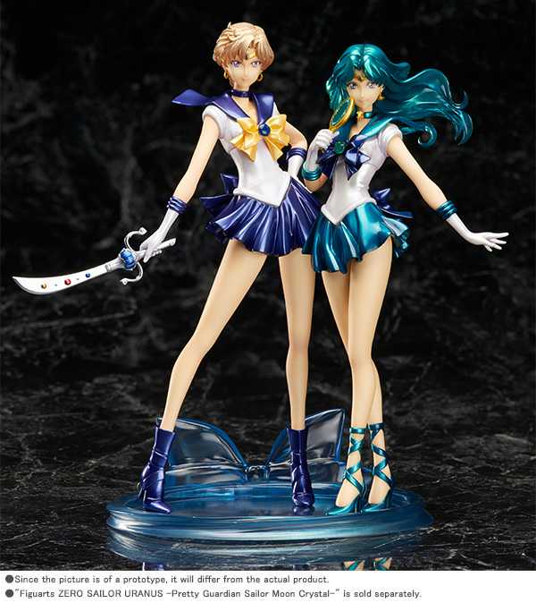 Bandai Tamashii Nations S.H.Figuarts Zero Sailor Uranus Crystal Action Figure - Bandai Tamashii Nations - S.H. Figuarts (Sailor Moon) action figure collectible - Main Image 2