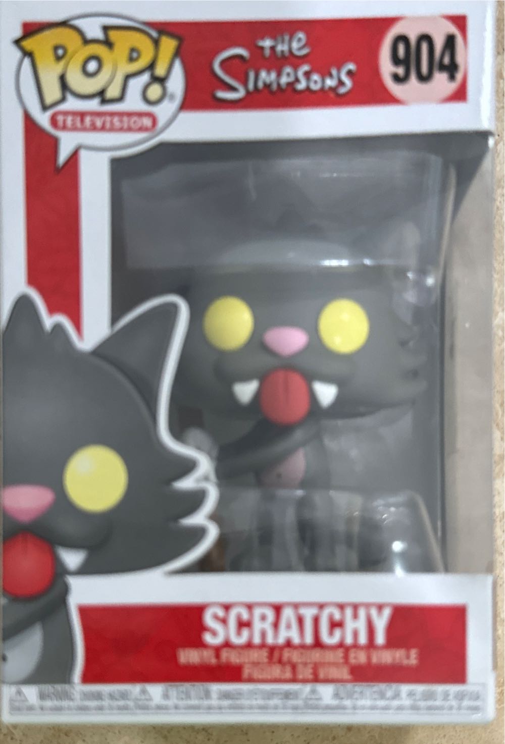 Funko Pop Television The Simpsons Scratchy # 904 - Funko (The Simpsons) action figure collectible [Barcode 889698529617] - Main Image 2
