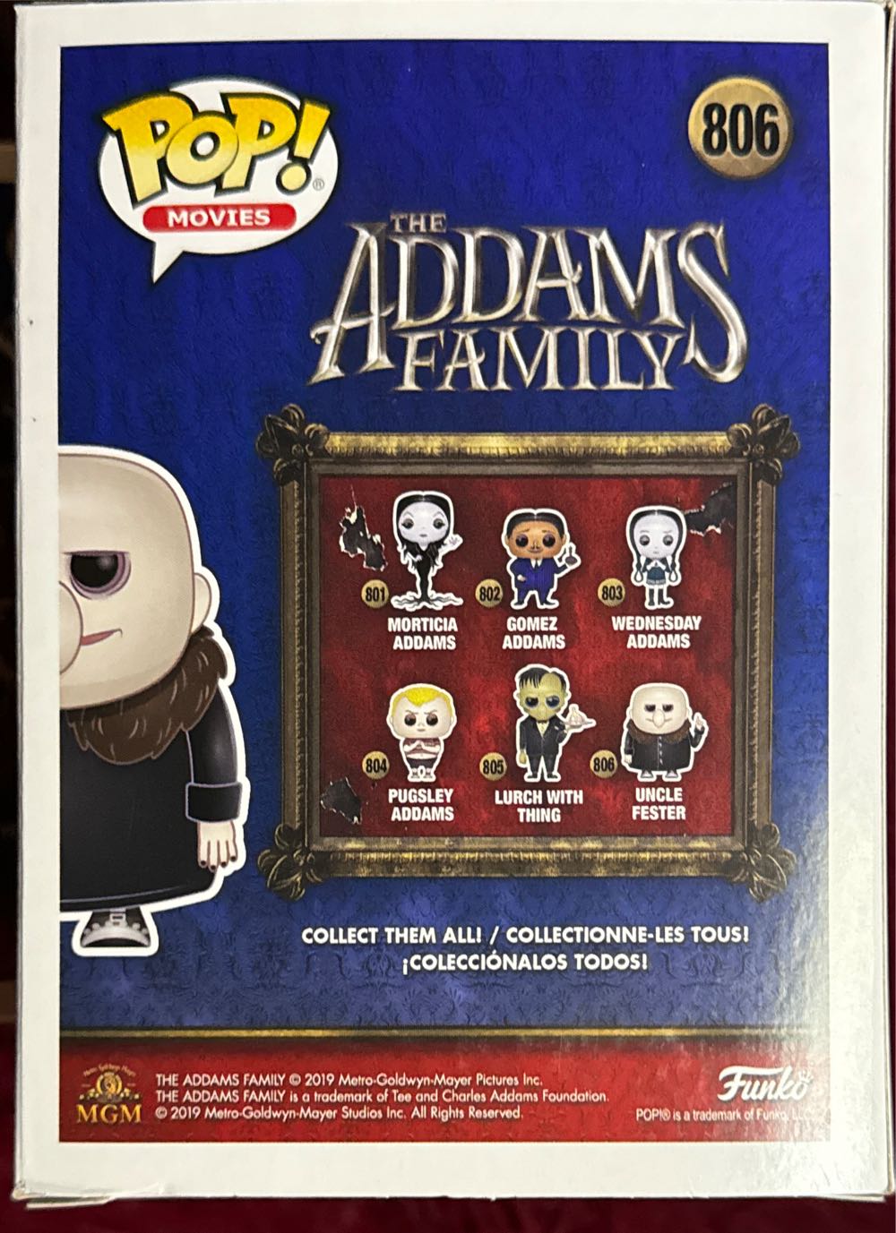 Uncle Fester - Funko (The Addams Family) action figure collectible [Barcode 889698426152] - Main Image 2