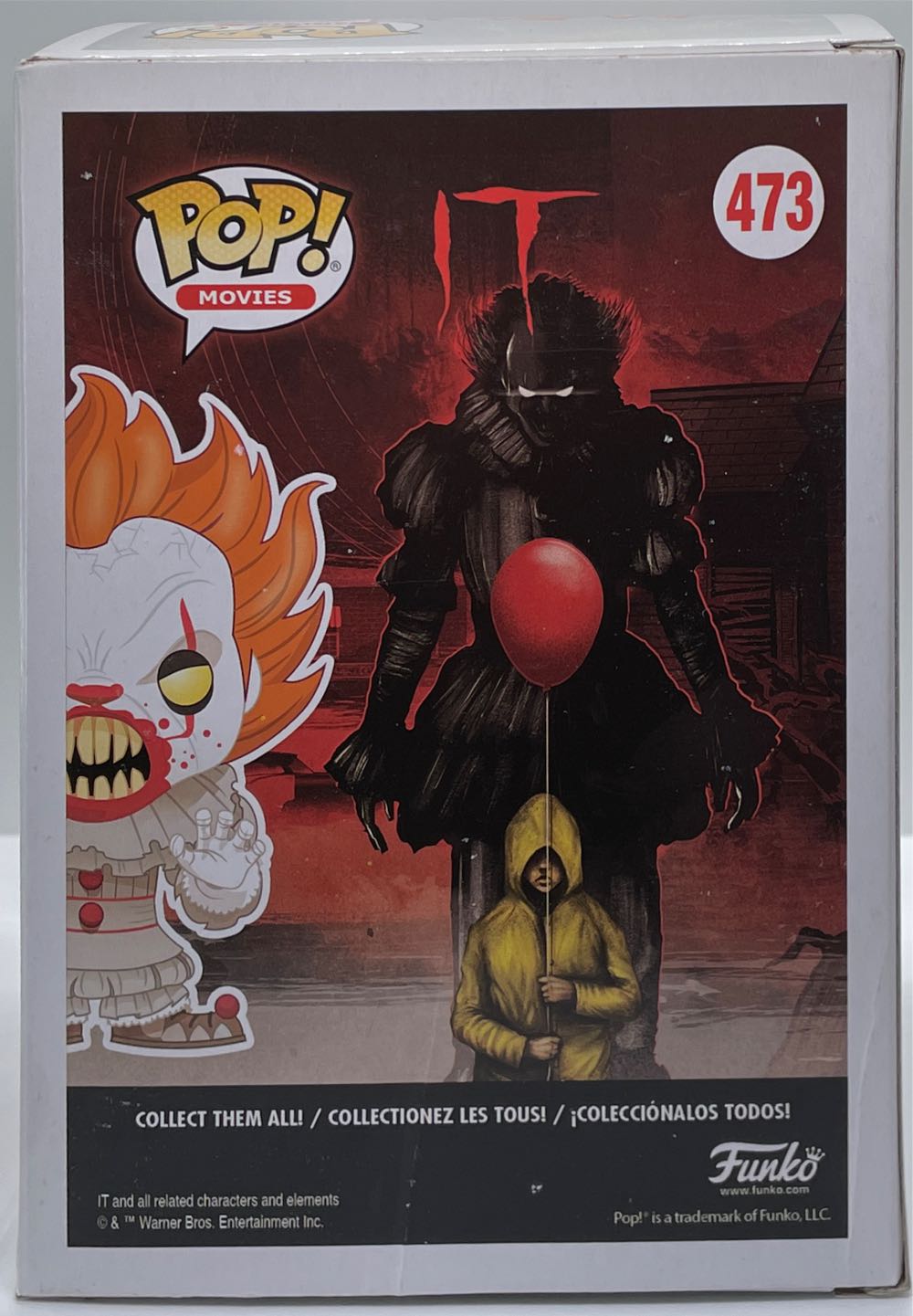 Pennywise With Teeth (FYE Exclusive) - Funko (IT) action figure collectible [Barcode 889698224116] - Main Image 4