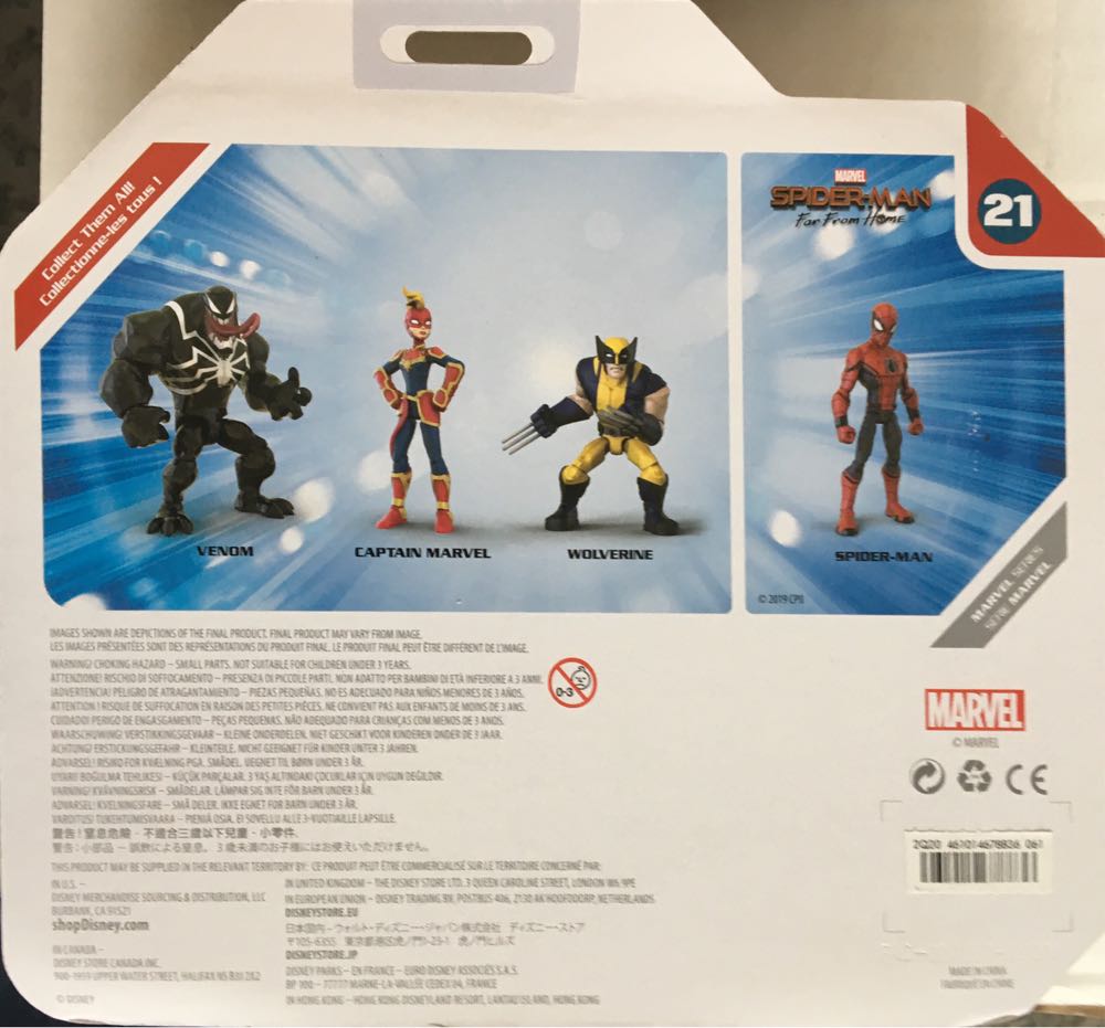 Disney Marvel Toybox Venom Figure. Brand New..sealed In Box. - Disney (Marvel ToyBox) action figure collectible [Barcode 461014678836] - Main Image 2
