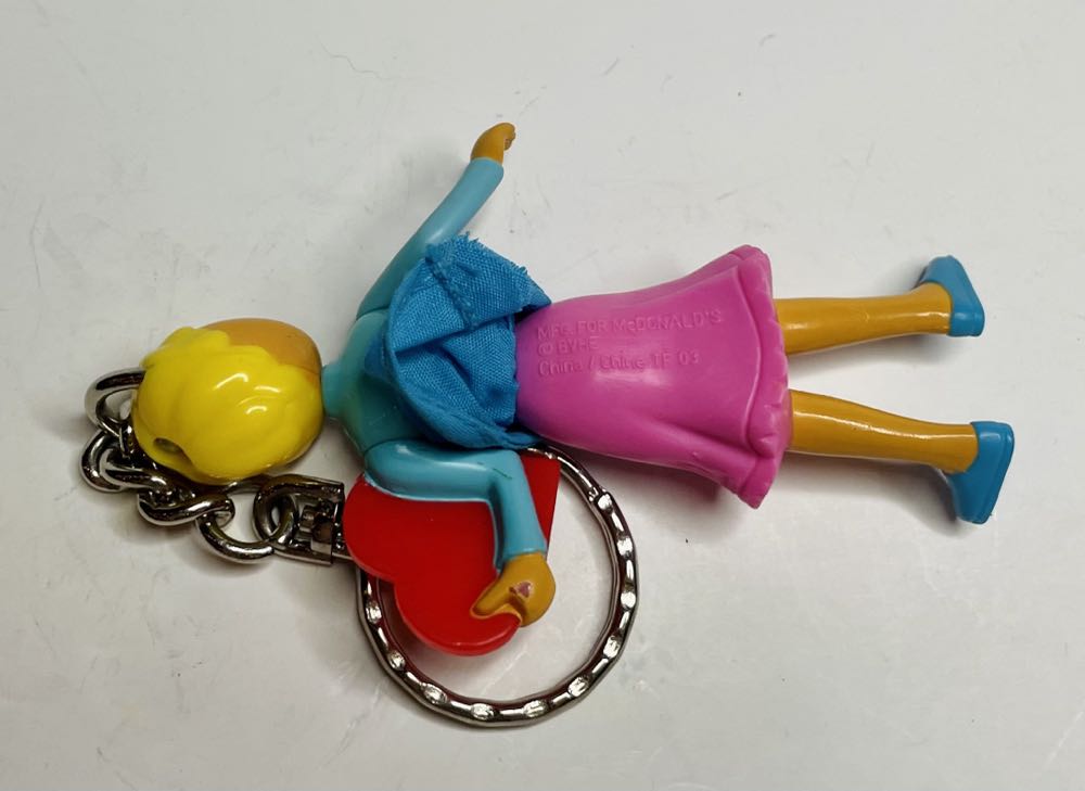 Doug: Patty Mayonaise Keychain - Franco MFG. Co. Inc. (Doug - Nickelodeon) action figure collectible - Main Image 3
