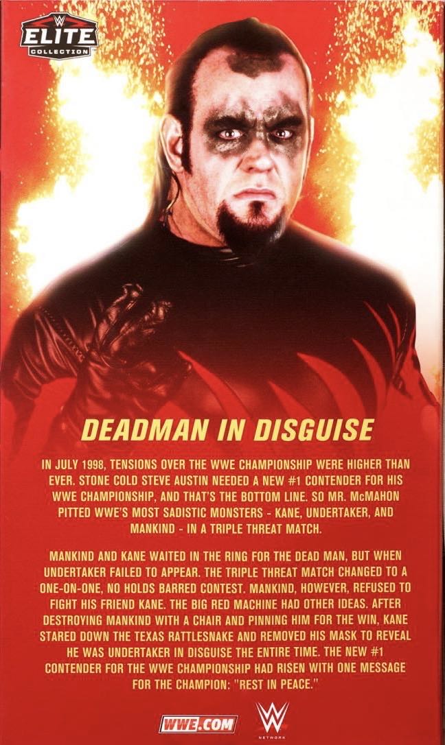 The Undertaker  - Mattel (WWE Elite Collection) action figure collectible [Barcode 887961860306] - Main Image 3