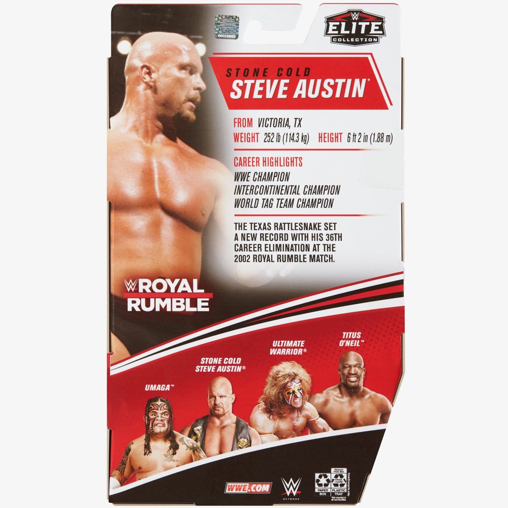 Steve Austin Elite Royal Rumble - Mattel Wwe (WWE Elite Royal Rumble) action figure collectible [Barcode 887961967807] - Main Image 2