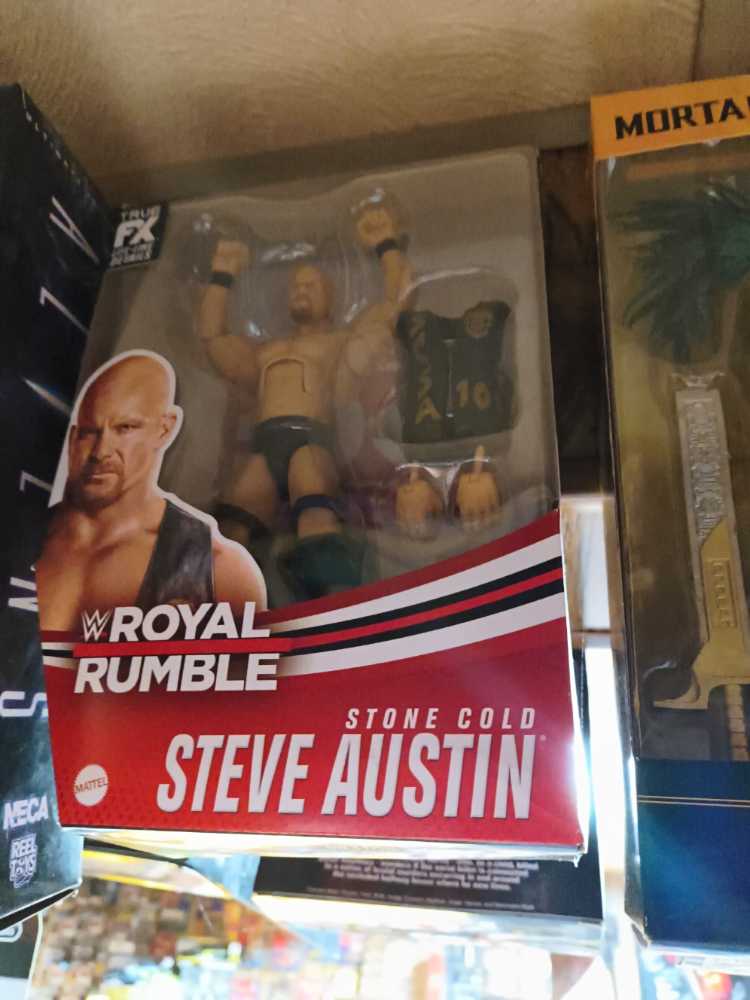 Steve Austin Elite Royal Rumble - Mattel Wwe (WWE Elite Royal Rumble) action figure collectible [Barcode 887961967807] - Main Image 4