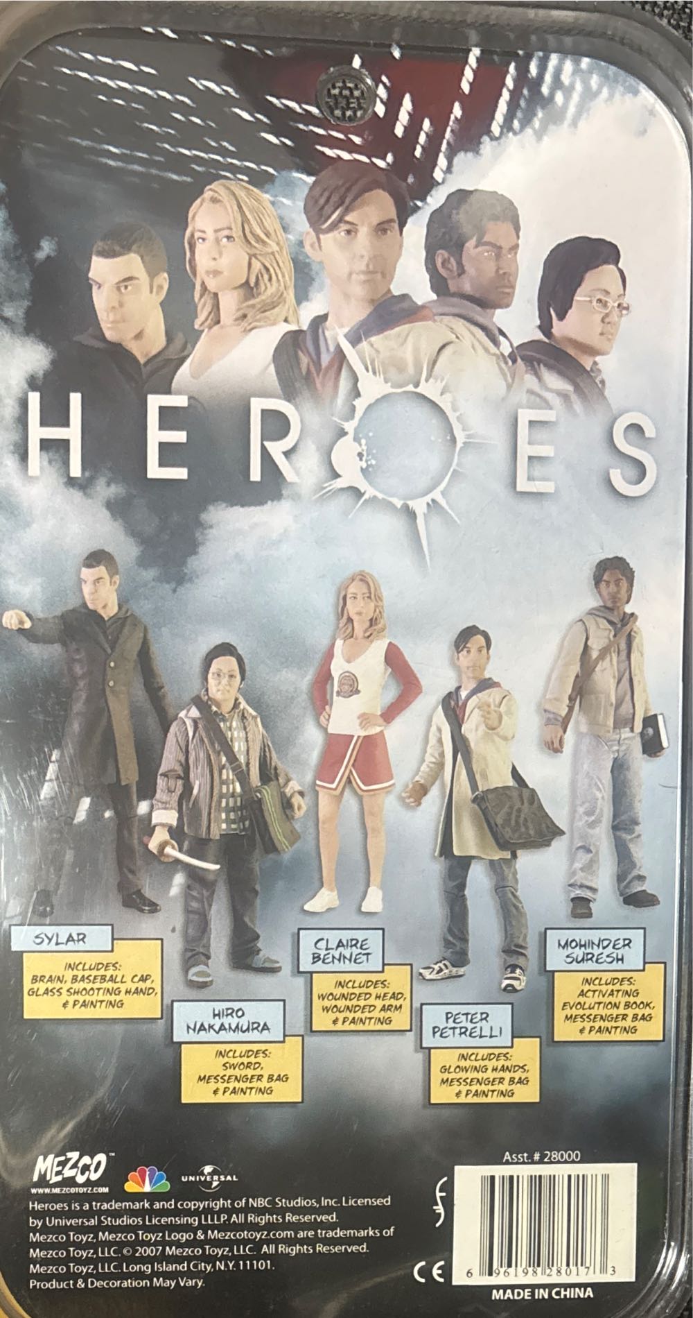 Peter Petrelli Px Exclusive  (Heroes) action figure collectible [Barcode 696198280173] - Main Image 2