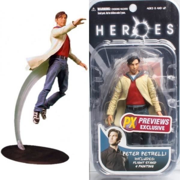 Peter Petrelli Px Exclusive  (Heroes) action figure collectible [Barcode 696198280173] - Main Image 3