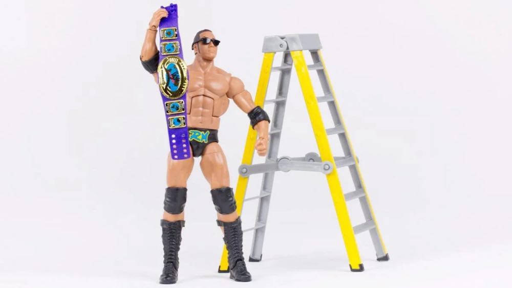 WWE Elite Flashback Series The Rock - Mattel Wwe (Wwe Elite) action figure collectible [Barcode 746775365097] - Main Image 3