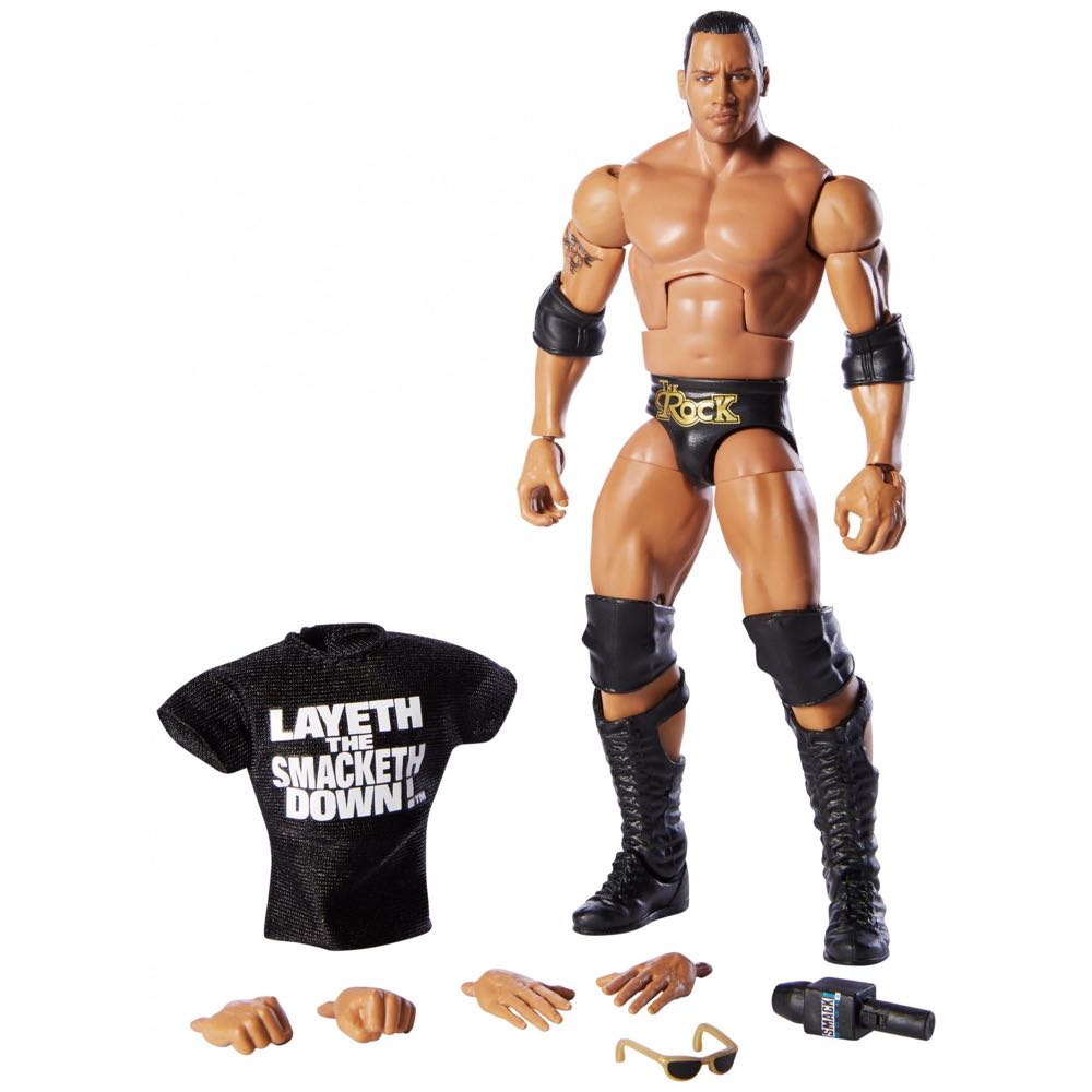 The Rock (Collector’s Edition) - Mattel (WWE Elite Collection) action figure collectible [Barcode 0887961854329] - Main Image 2