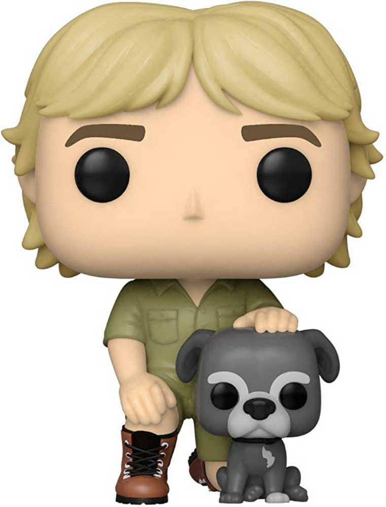 Crocodile Hunter: Funko Pop! Crocodile Hunter - Steve Irwin With Sui #1105 - Funko Pop! Television (Crocodile Hunter) action figure collectible [Barcode 889698546966] - Main Image 3