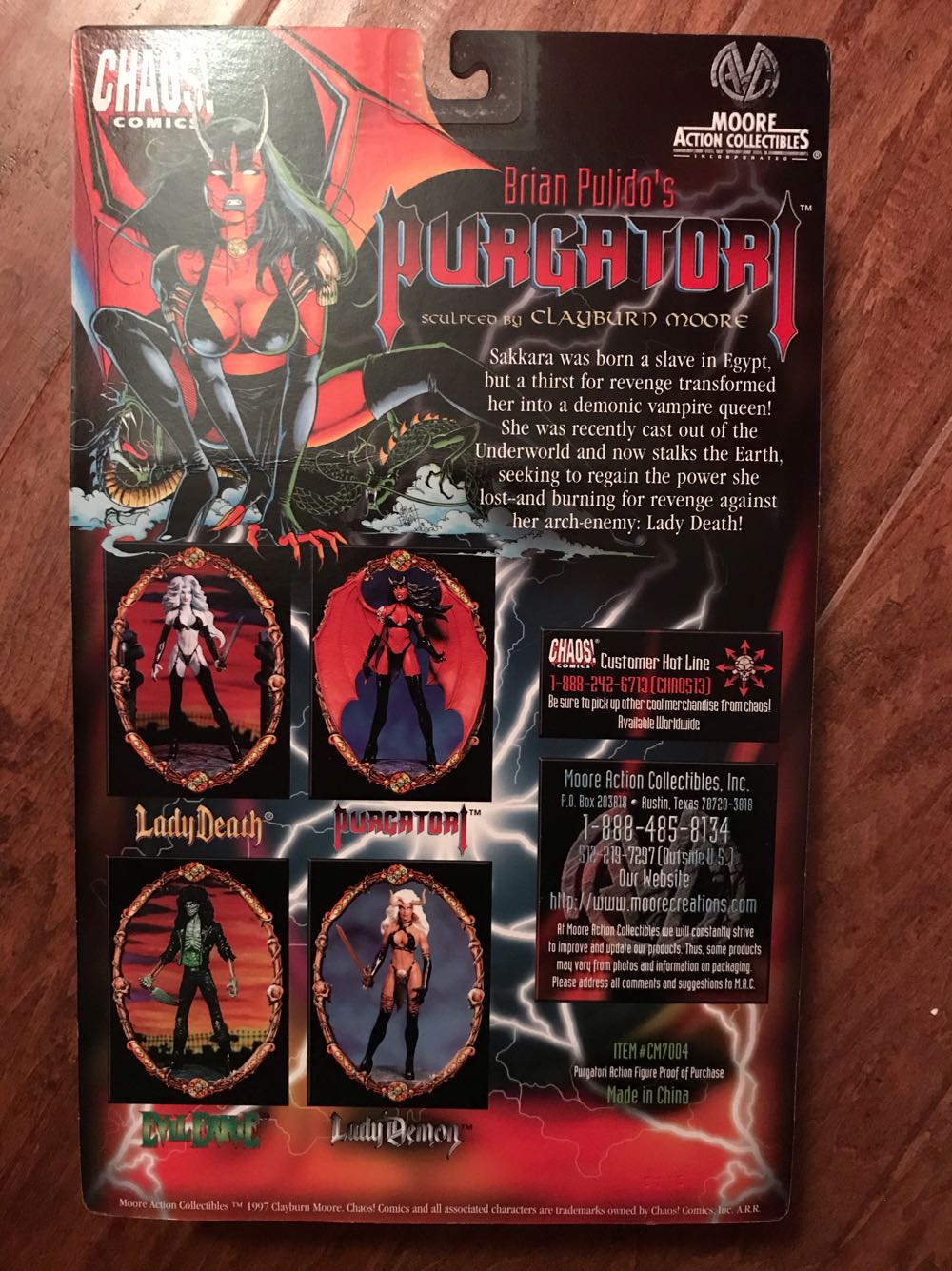 Purgatory (Chaos Comics) - Moore Action Collectibles (Purgatory) action figure collectible - Main Image 2