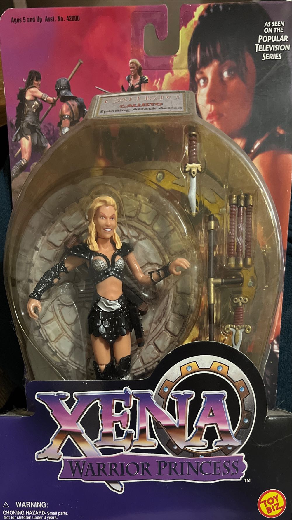 Castillo - Toy Biz (Xena Warrior Princess) action figure collectible [Barcode 035112420033] - Main Image 2