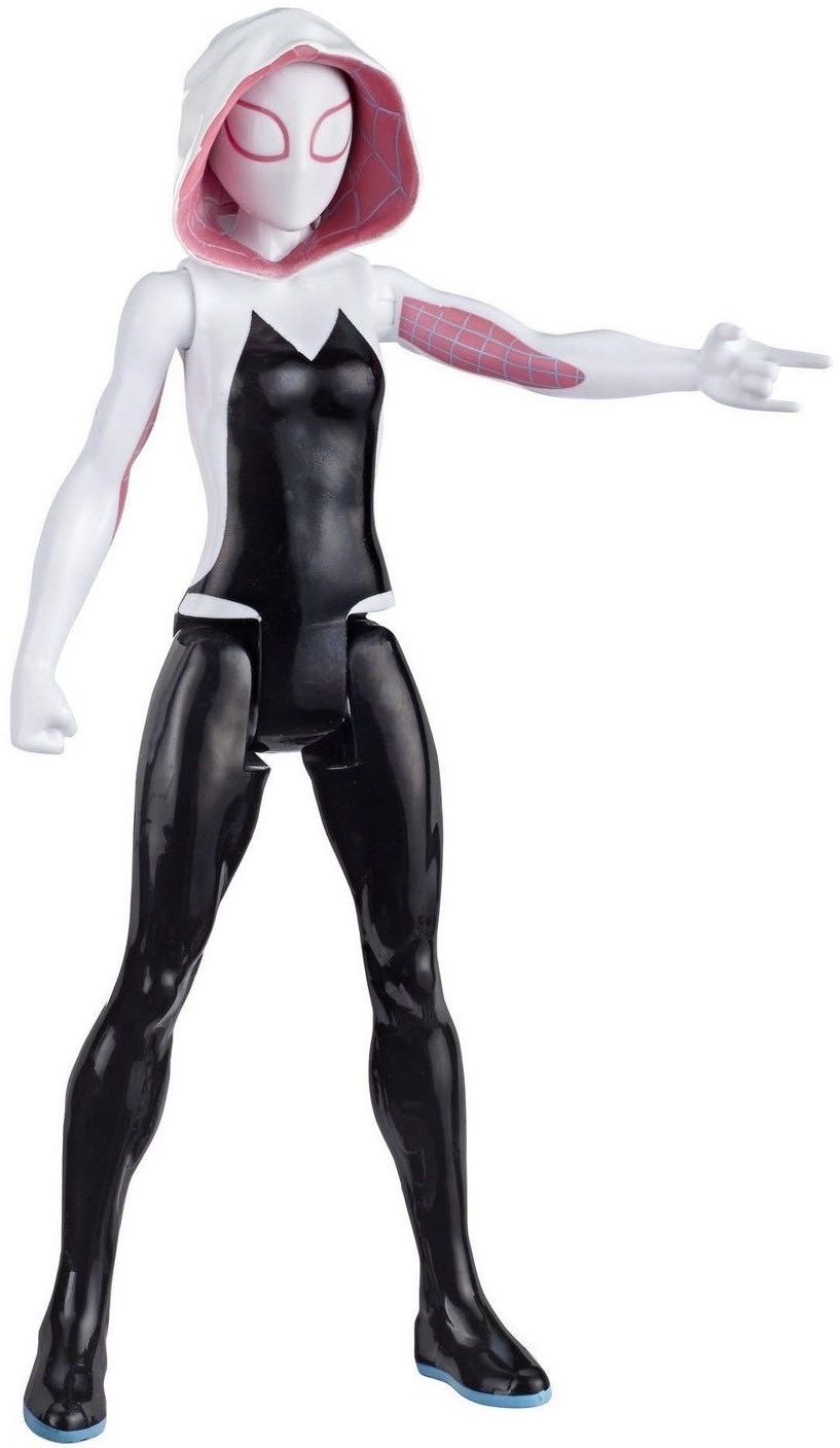 Spider-Man - Spider-Gwen - Gwen Stacy - Hasbro (Marvel Titan Hero Series) action figure collectible [Barcode 630509743315] - Main Image 3