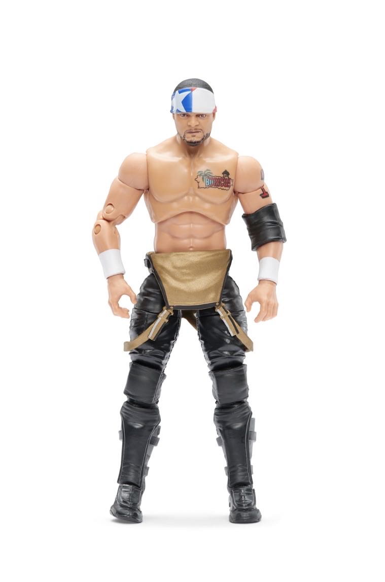 Santana - Jazwares (AEW Unrivaled Series 4) action figure collectible [Barcode 191726377276] - Main Image 3