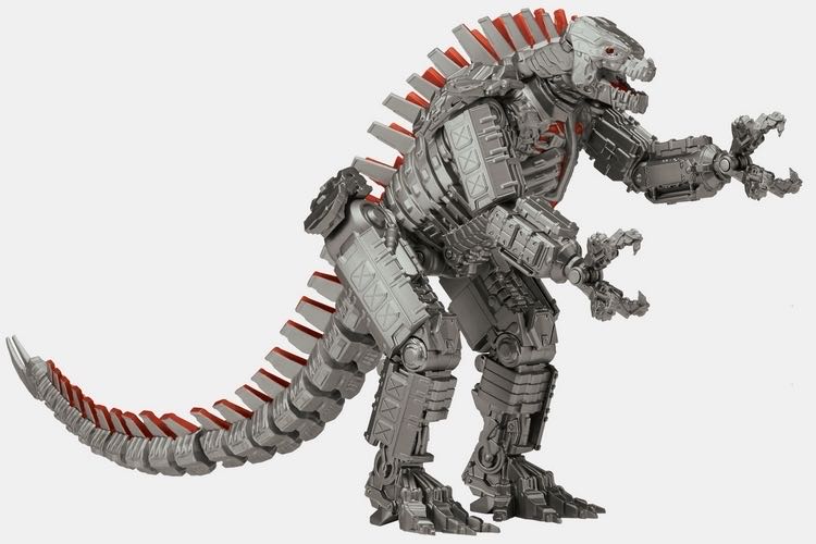 Godzilla Vs Kong : Giant Mechagodzilla 11” - Playmates Toys action figure collectible [Barcode 043377355632] - Main Image 2