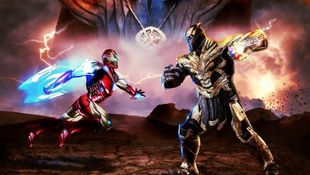 Marvel Legends: Iron Man & Thanos - Hasbro (Marvel Cinematic Universe) action figure collectible [Barcode 5010993842353] - Main Image 4