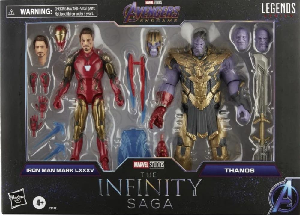 Marvel Legends: Iron Man & Thanos - Hasbro (Marvel Cinematic Universe) action figure collectible [Barcode 5010993842353] - Main Image 9