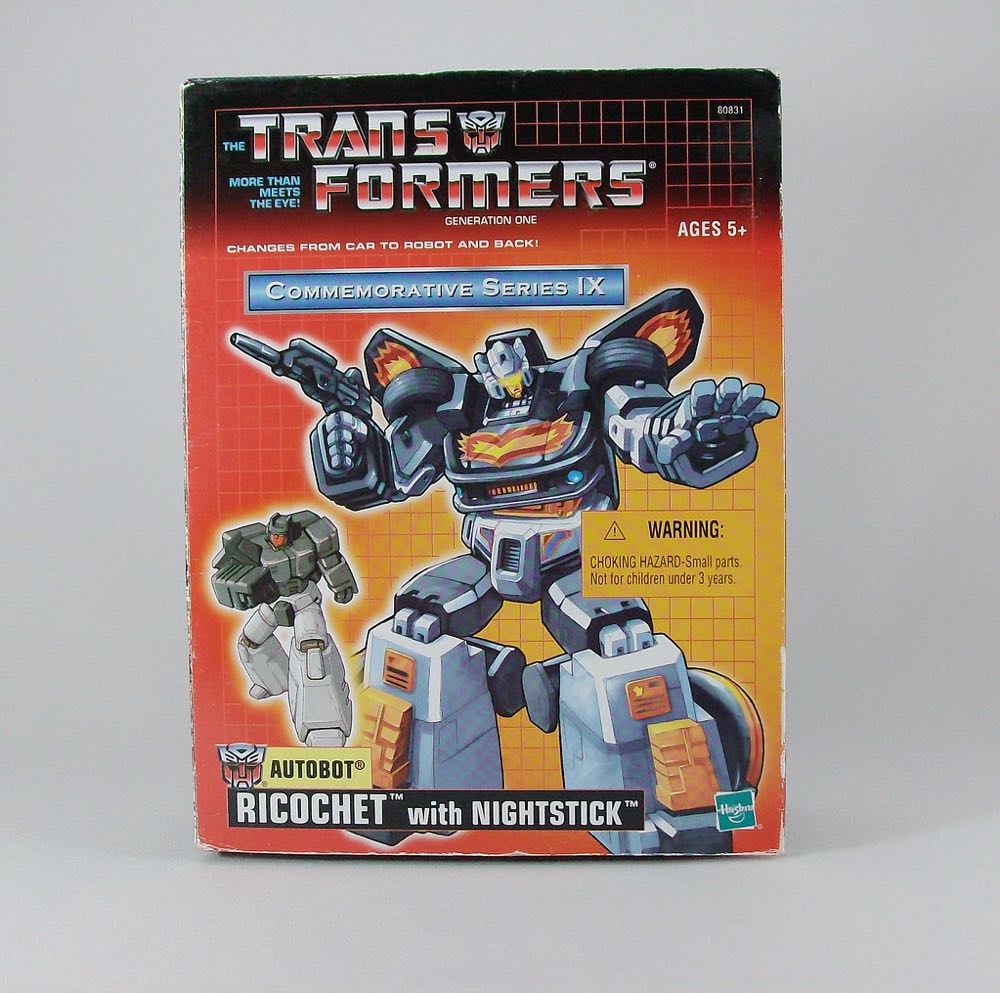 G1 Ricochet And Nightstick Reissue - Hasbro (G1 Reissue) action figure collectible - Main Image 3