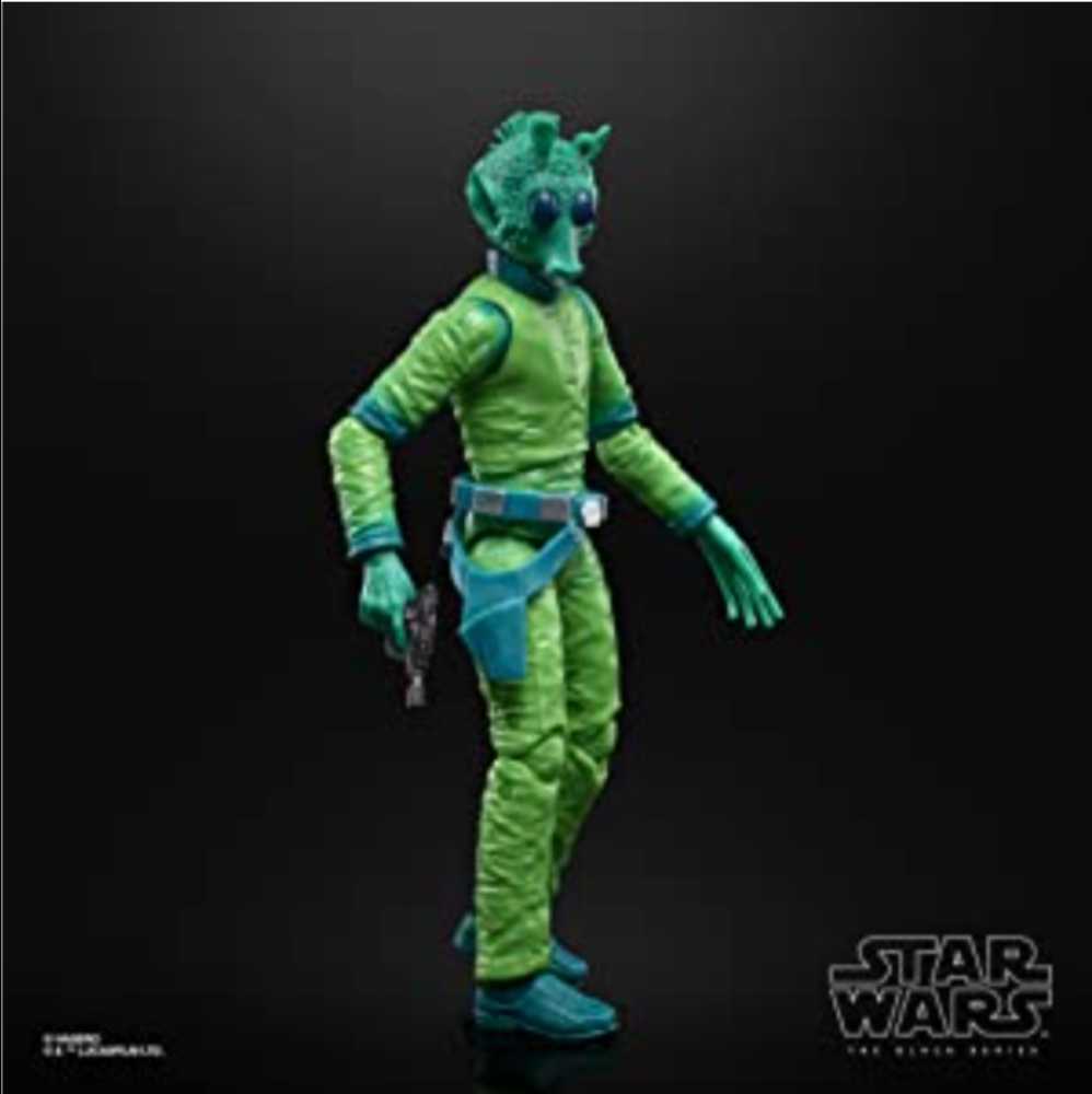 Black Series. 50 Year Lucasfilm. GREEDO - Hasbro (The Black Series 6”) action figure collectible [Barcode 5010993869480] - Main Image 3