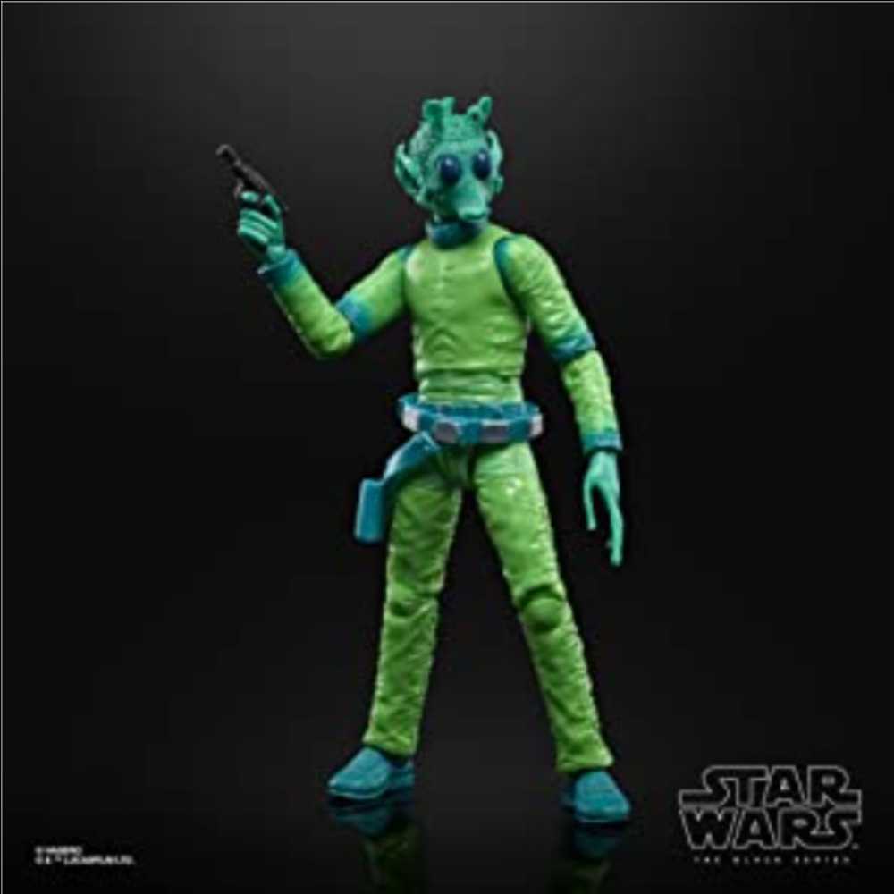 Black Series. 50 Year Lucasfilm. GREEDO - Hasbro (The Black Series 6”) action figure collectible [Barcode 5010993869480] - Main Image 4