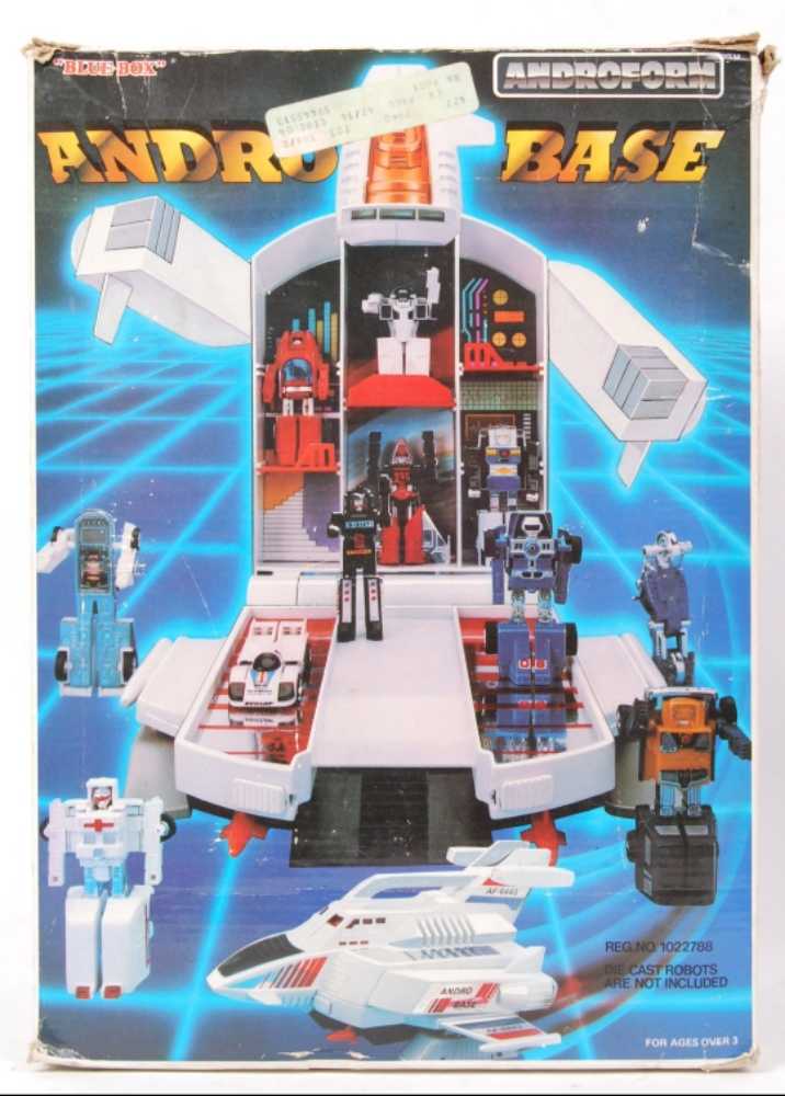 Androform Andro Base  - Blue Box (Gobots) action figure collectible - Main Image 1