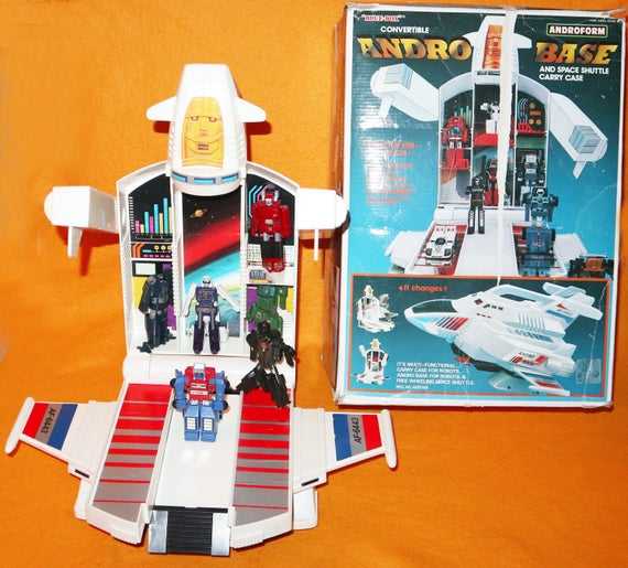 Androform Andro Base  - Blue Box (Gobots) action figure collectible - Main Image 2