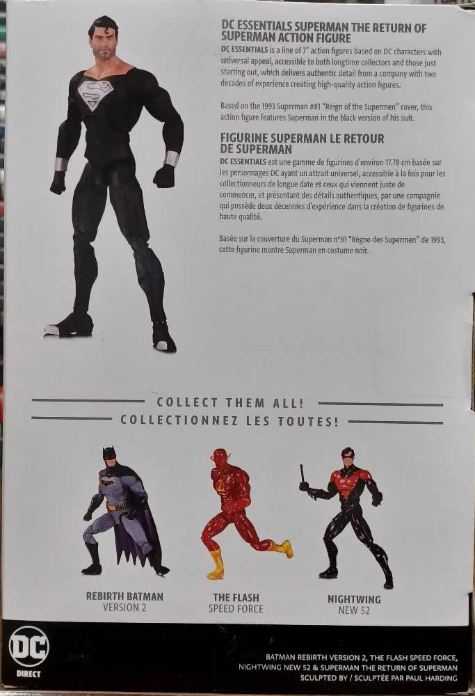DC - Superman - DC Collectibles (DC Direct) action figure collectible [Barcode 761941366920] - Main Image 2