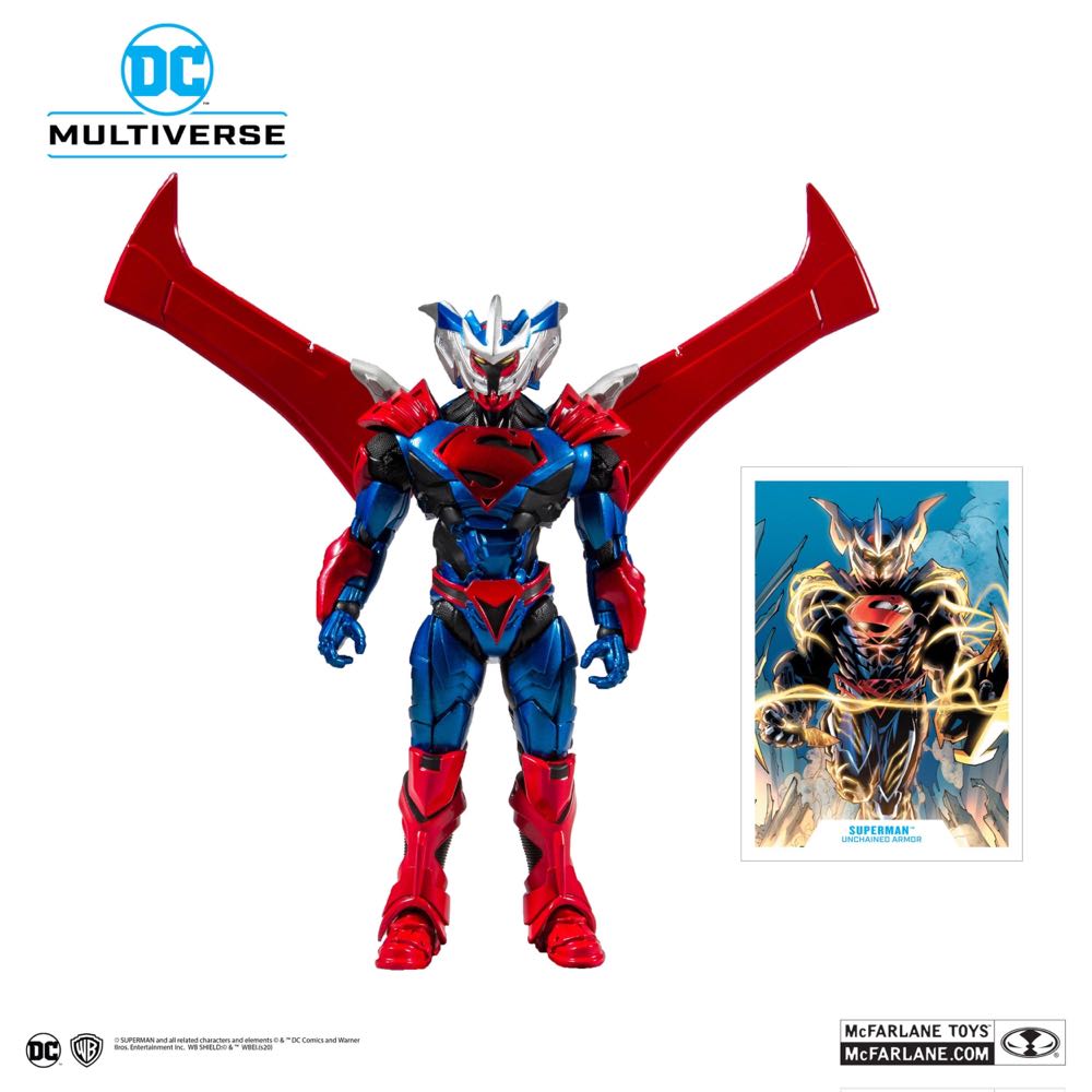 DC Multiverse Superman (Unchained Armor) - McFarlane Toys (DC Multiverse) action figure collectible - Main Image 4