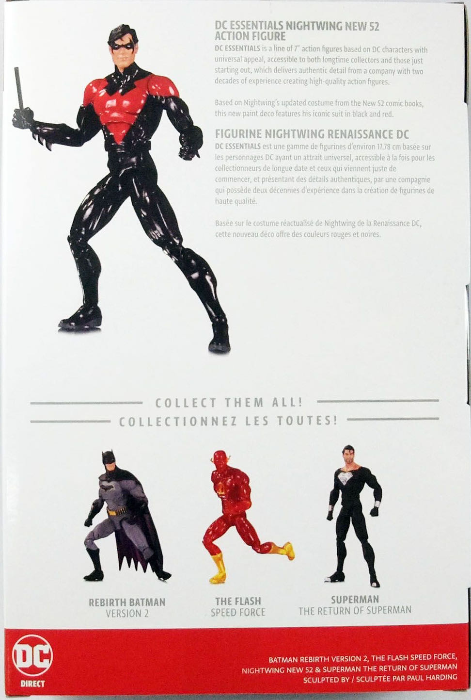 Nightwing - DC Direct (DC Direct DC Essentials) action figure collectible [Barcode 761941366913] - Main Image 2
