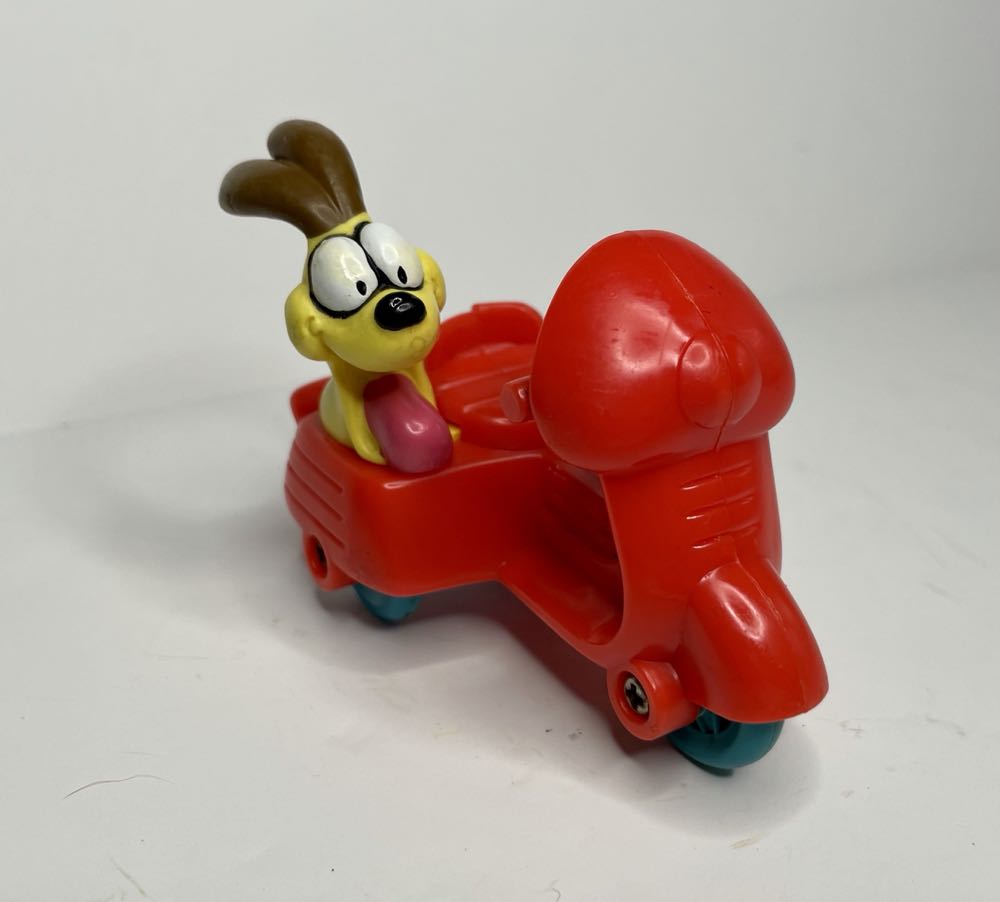 Garfield & Odie On Motorbike - United Feature Syndicate, Inc (Garfield Mcdonald’s Toys) action figure collectible - Main Image 4