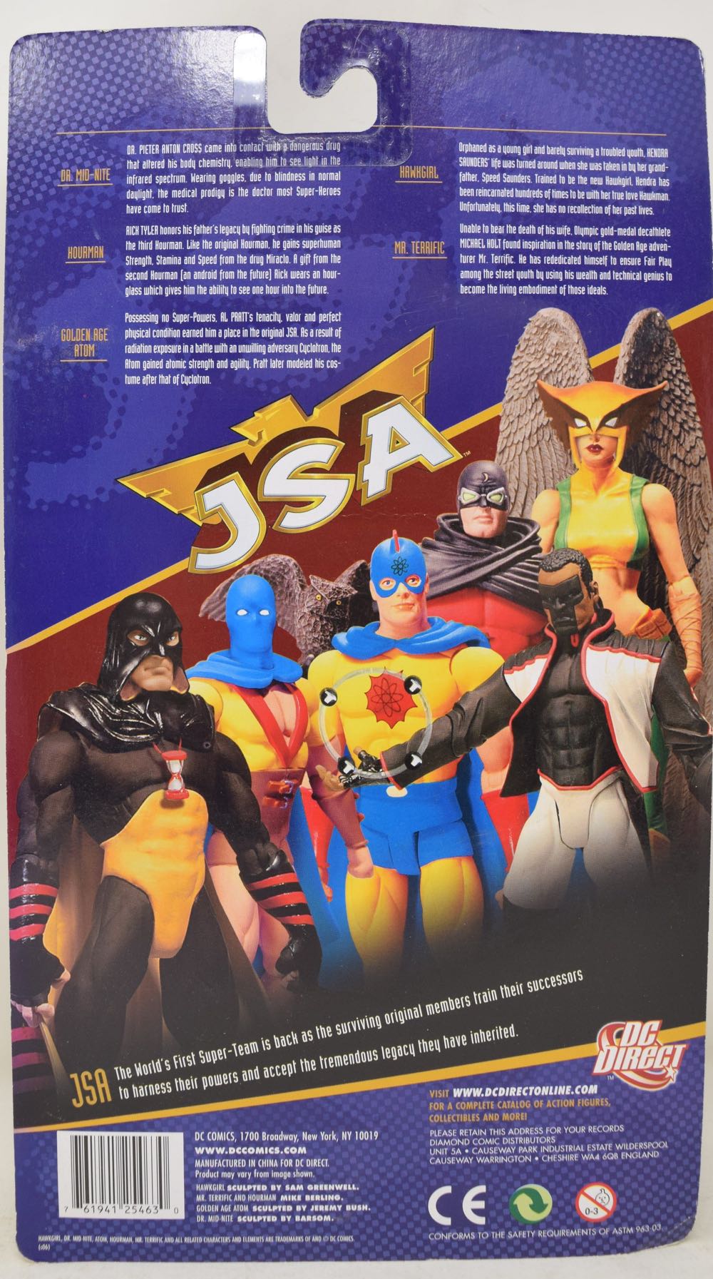 Justice Society Of America Dr. Dc Direct Series 1 Nib - JSA (DC Direct) (DC Direct JSA) action figure collectible [Barcode 761941254630] - Main Image 3