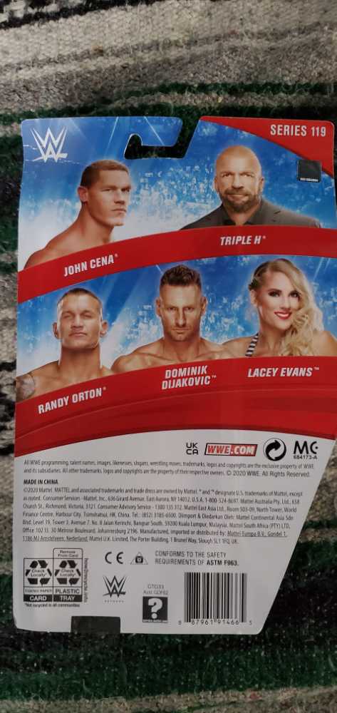 Lacey Evans Basics 119 - Mattel Wwe (WWE Series 119) action figure collectible [Barcode 887961914665] - Main Image 2