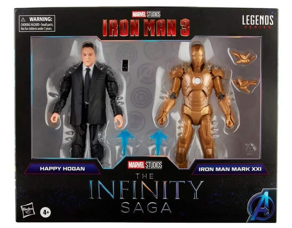 Iron Man Mk 21 (Infinity Saga MCU) - Hasbro (Marvel Cinematic Universe) action figure collectible [Barcode 5010993839674] - Main Image 2