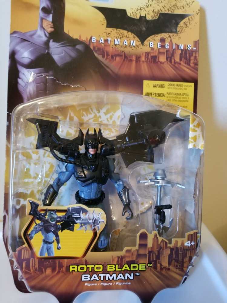 Batman: Roto Blade Batman - DC Mattel (Batman Begins) action figure collectible [Barcode 027084214222] - Main Image 1