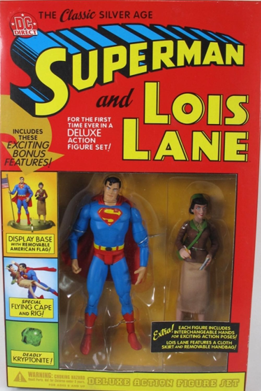 Superman & Lois Lane (Deluxe Figure Set) - DC Direct (DC Comics) action figure collectible [Barcode 761941230474] - Main Image 2