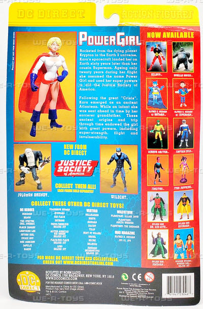 JSA: Power Girl - DC Direct (DC Direct AFs) action figure collectible - Main Image 2
