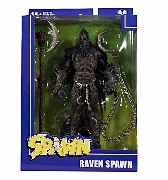 Raven Spawn - McFarlane Toys (Spawn Wave 1) action figure collectible [Barcode 787926901436] - Main Image 2