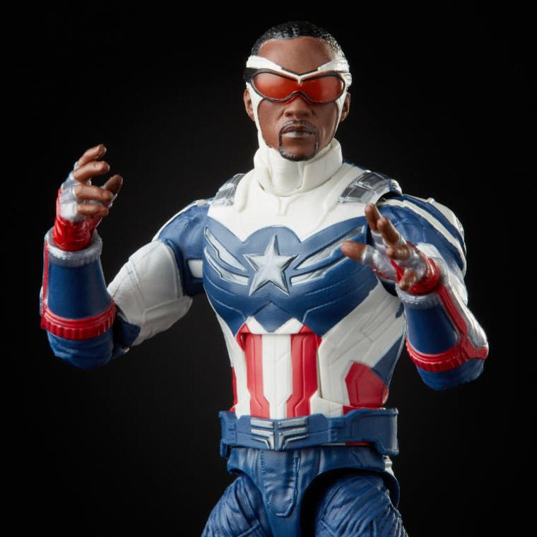 Captain America: Sam Wilson (Captain America And The Winter Soldier) - Hasbro (Marvel Legends) action figure collectible - Main Image 2