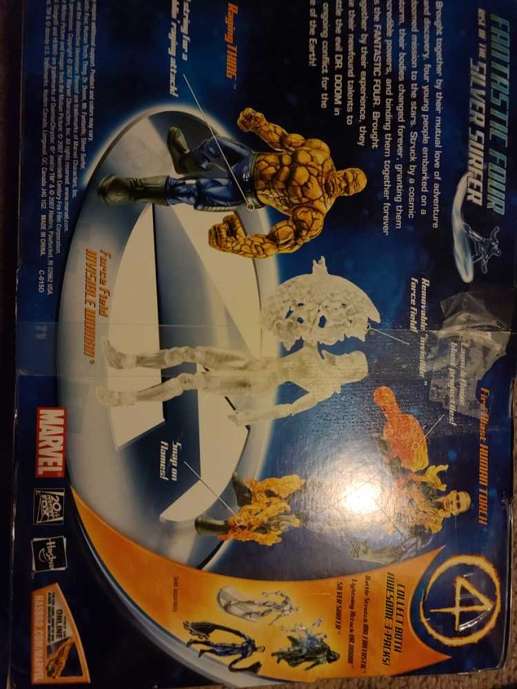 Fantastic 4- Rise Of The Silver Surfer 3pack Exclusive  action figure collectible - Main Image 2
