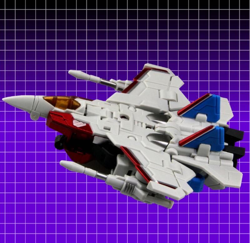 EAX-LFAX-8 Eagle Fighter-Red(Starscream) - Transform Vortex Model (IDW) action figure collectible - Main Image 2