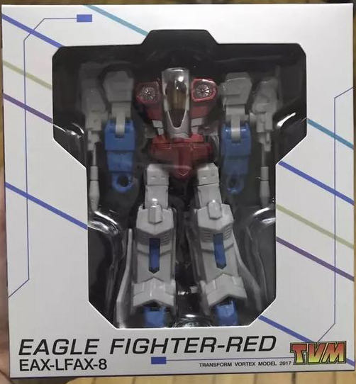 EAX-LFAX-8 Eagle Fighter-Red(Starscream) - Transform Vortex Model (IDW) action figure collectible - Main Image 3