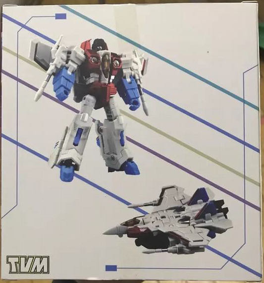 EAX-LFAX-8 Eagle Fighter-Red(Starscream) - Transform Vortex Model (IDW) action figure collectible - Main Image 4