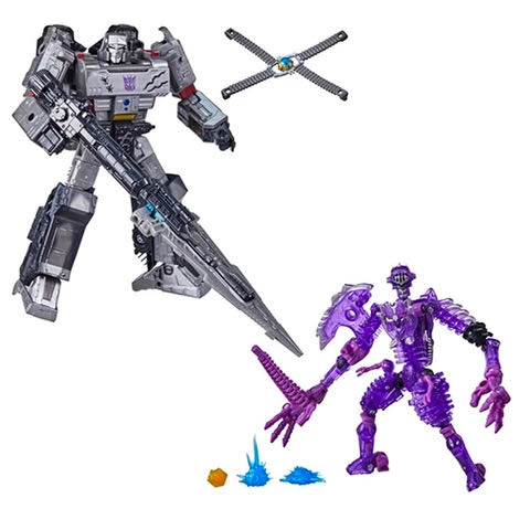 Netflix Spoiler  Megatron Fossilizer Skelevore - Hasbro / Takara Tomy (Netflix War For Cybertron) action figure collectible [Barcode 5010993834532] - Main Image 2