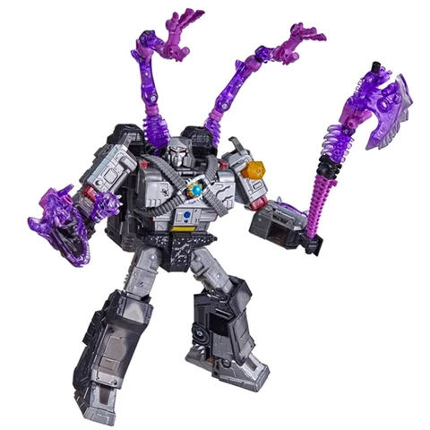 Netflix Spoiler  Megatron Fossilizer Skelevore - Hasbro / Takara Tomy (Netflix War For Cybertron) action figure collectible [Barcode 5010993834532] - Main Image 3