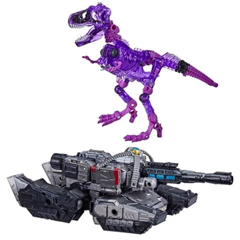 Netflix Spoiler  Megatron Fossilizer Skelevore - Hasbro / Takara Tomy (Netflix War For Cybertron) action figure collectible [Barcode 5010993834532] - Main Image 4