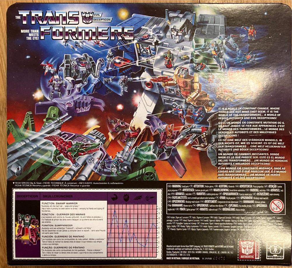 Skullcruncher with Grax - Hasbro (Decepticon Headmasters) action figure collectible [Barcode 5010993829026] - Main Image 4